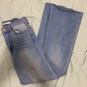 Garage High-Waisted flared jeans